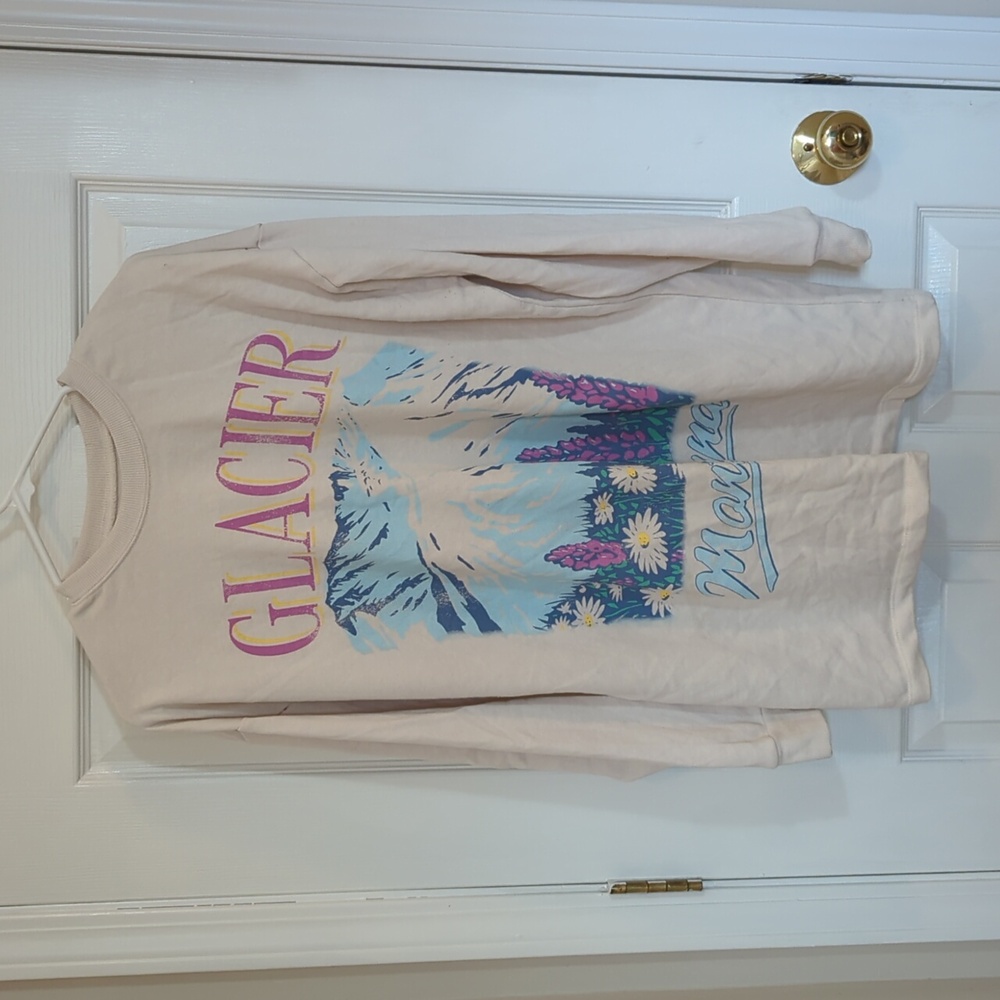 Glacier Montana terry long sleeve T-shirt